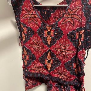 Free people thick strap tank style top.
